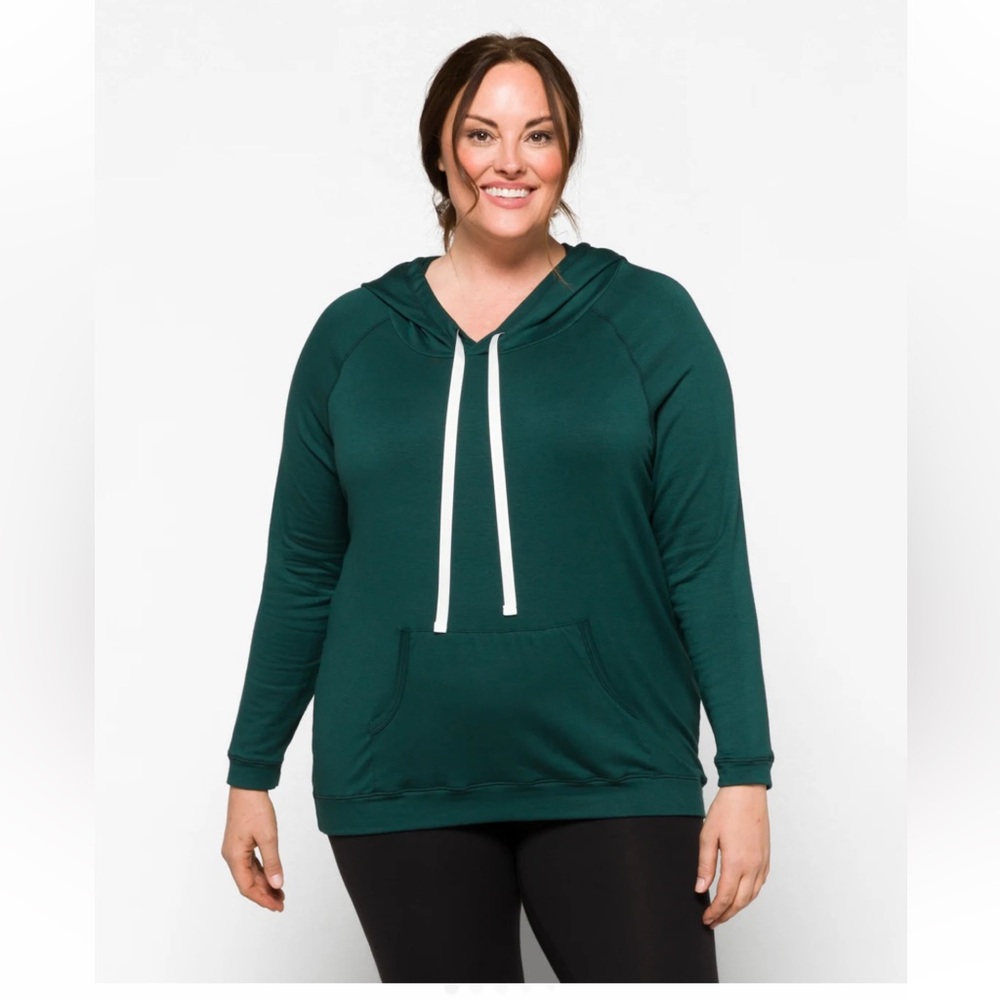 Ink Love and Peace green sweatshirt